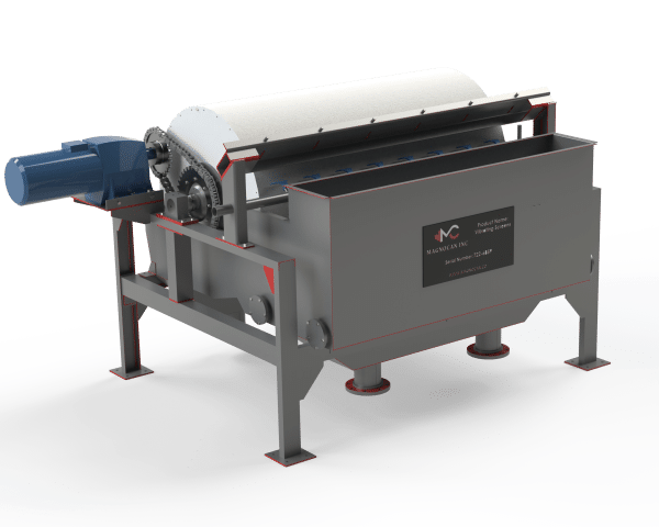 Magnocan Permanent Drum Magnetic Separator Wet