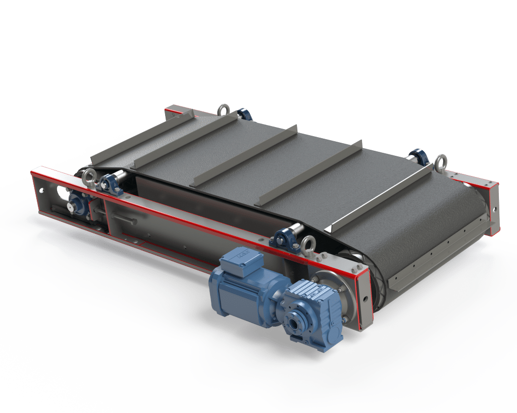 Magnocan Self Cleaning Overband Auto Magnet Separator