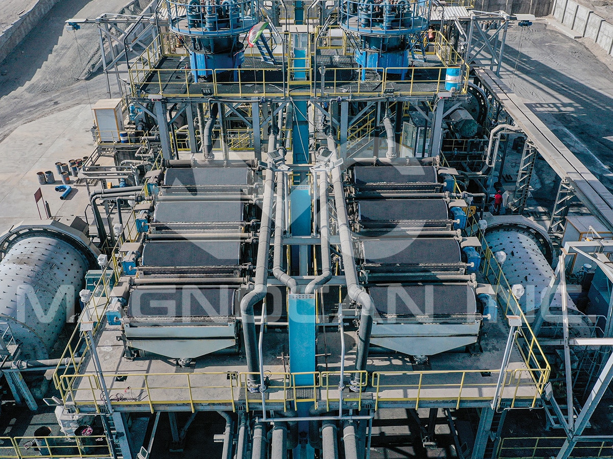 Permanent Drum Magnetic Separator Wet 