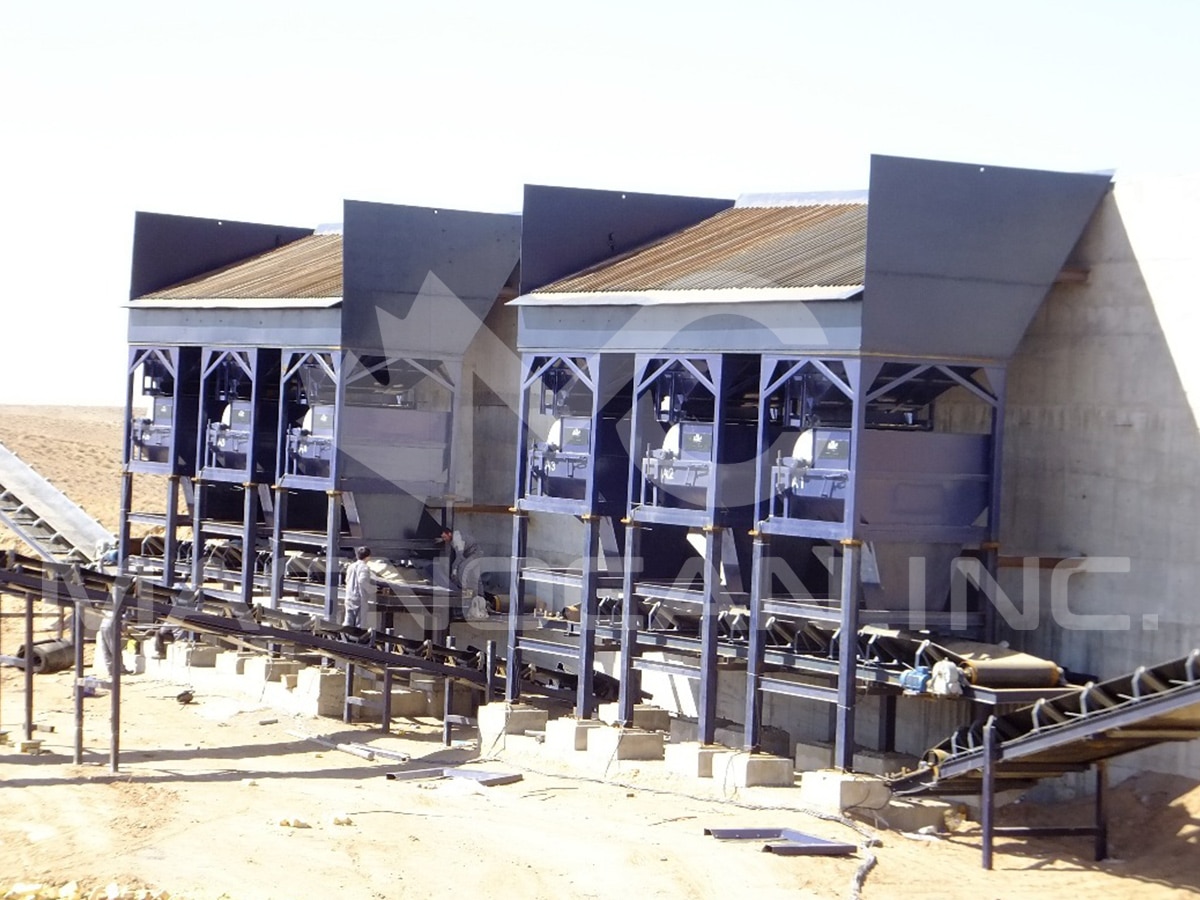 Main Components of a Drum Magnetic Separator